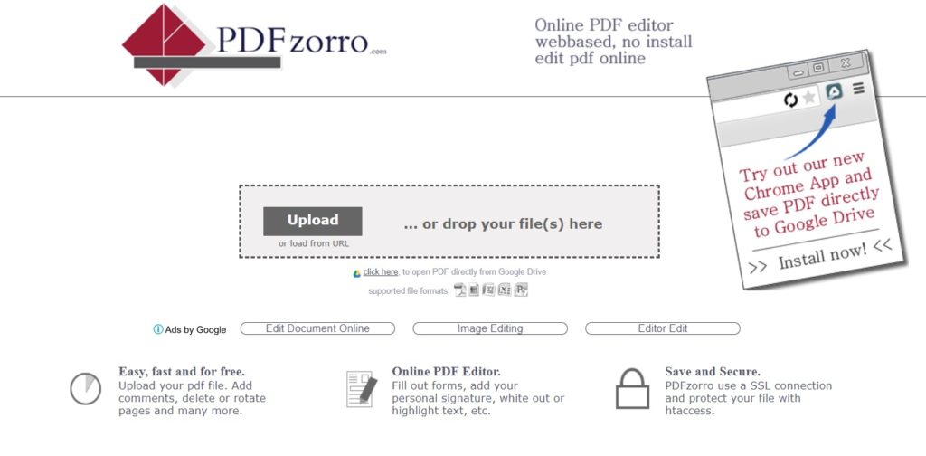 PDFzorro pdf converter