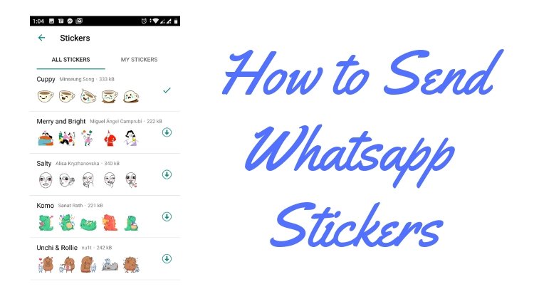 How to send Whatsapp sticker