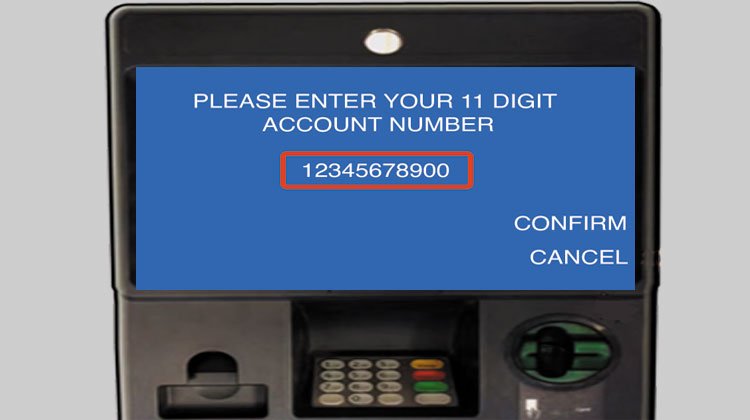 enter 11 digit sbi account number