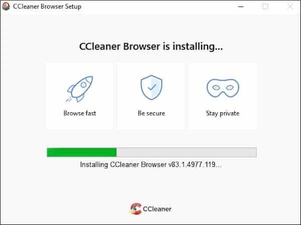 ccleaner browser installation
