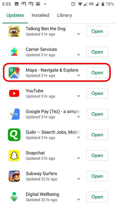 Find Maps - Navigation & Transit app and update