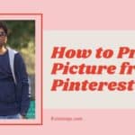 How to Print Picture from Pinterest