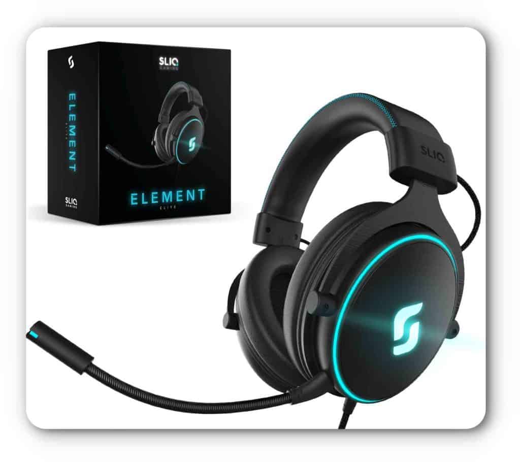 Sliq Gaming Element Elite Stereo Gaming Headphones for PUBG