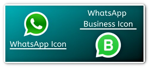 WhatsApp vs WhatsApp Business Icon