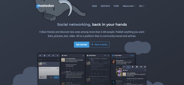 social networking site mastodon