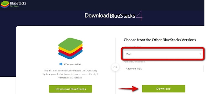 download bluestacks for mac